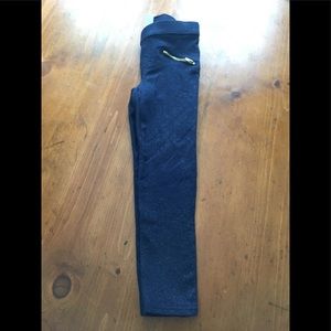 Oshkosh bgosh blue glitter leggings 6x NWOT